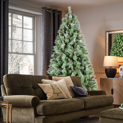 6FT Christmas Tree with 66 Pine Cones