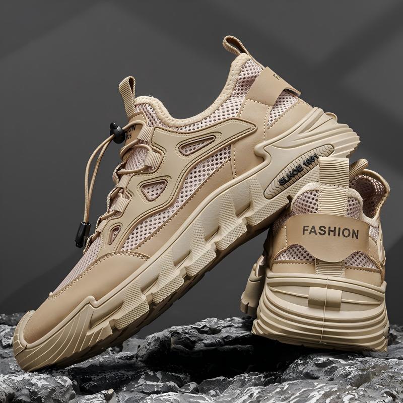 2026 New Men's Summer Breathable Hollow Mesh Sneakers, Thin Casual Sports Trendy Footwear For Students