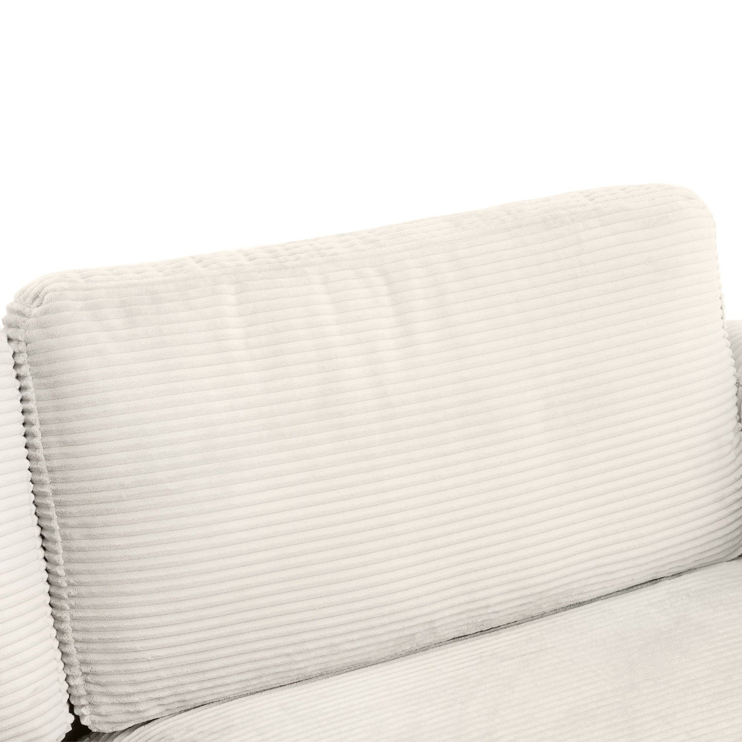 Sleeper Sofa Loveseat Sofa With Full Size Mattress, 2 USB Ports, 2 Cup Holders, 2 Side Pockets And Phone Holder