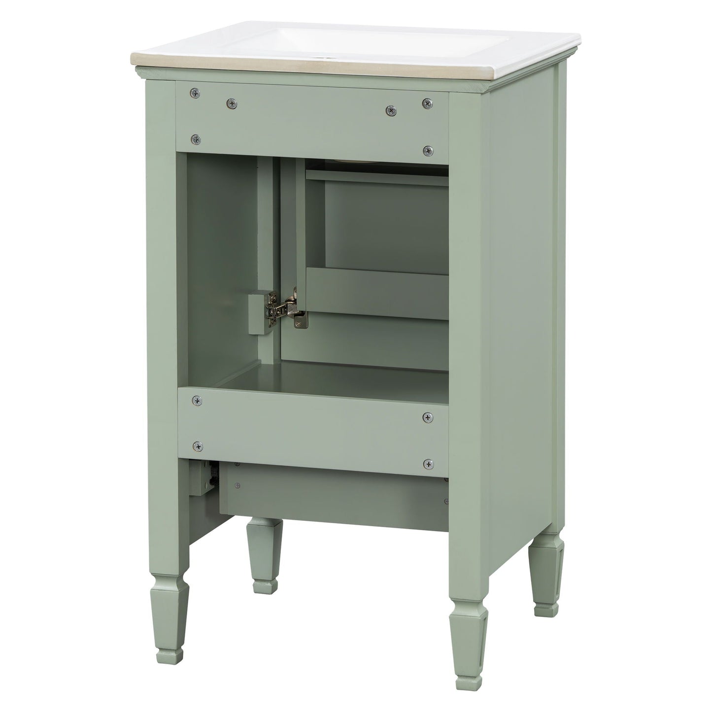 Retro Bathroom Vanity With Sink