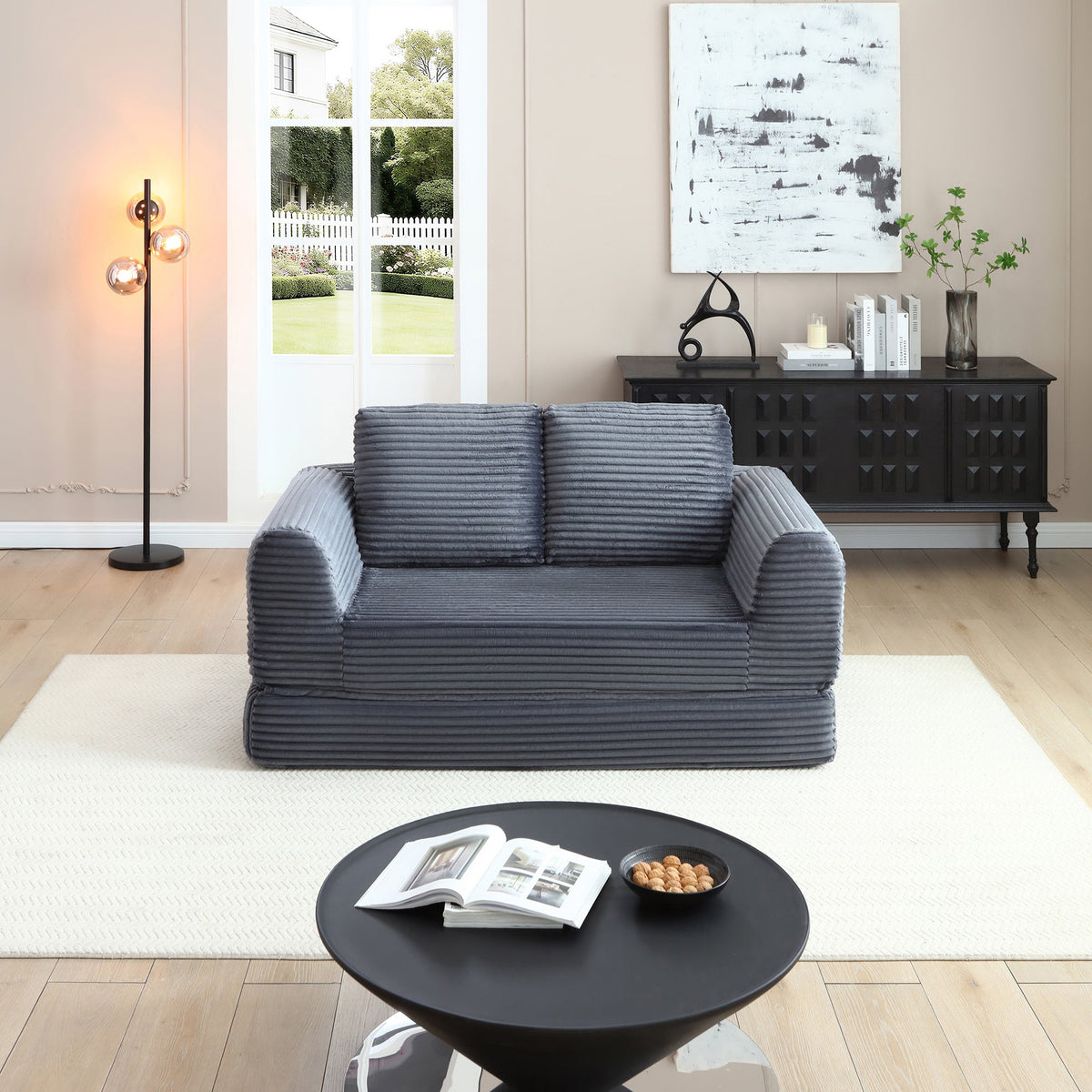 2-in-1 Folding Convertible Sofa Bed