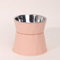 High Foot Neck Protection Pet Stainless Steel Bowl