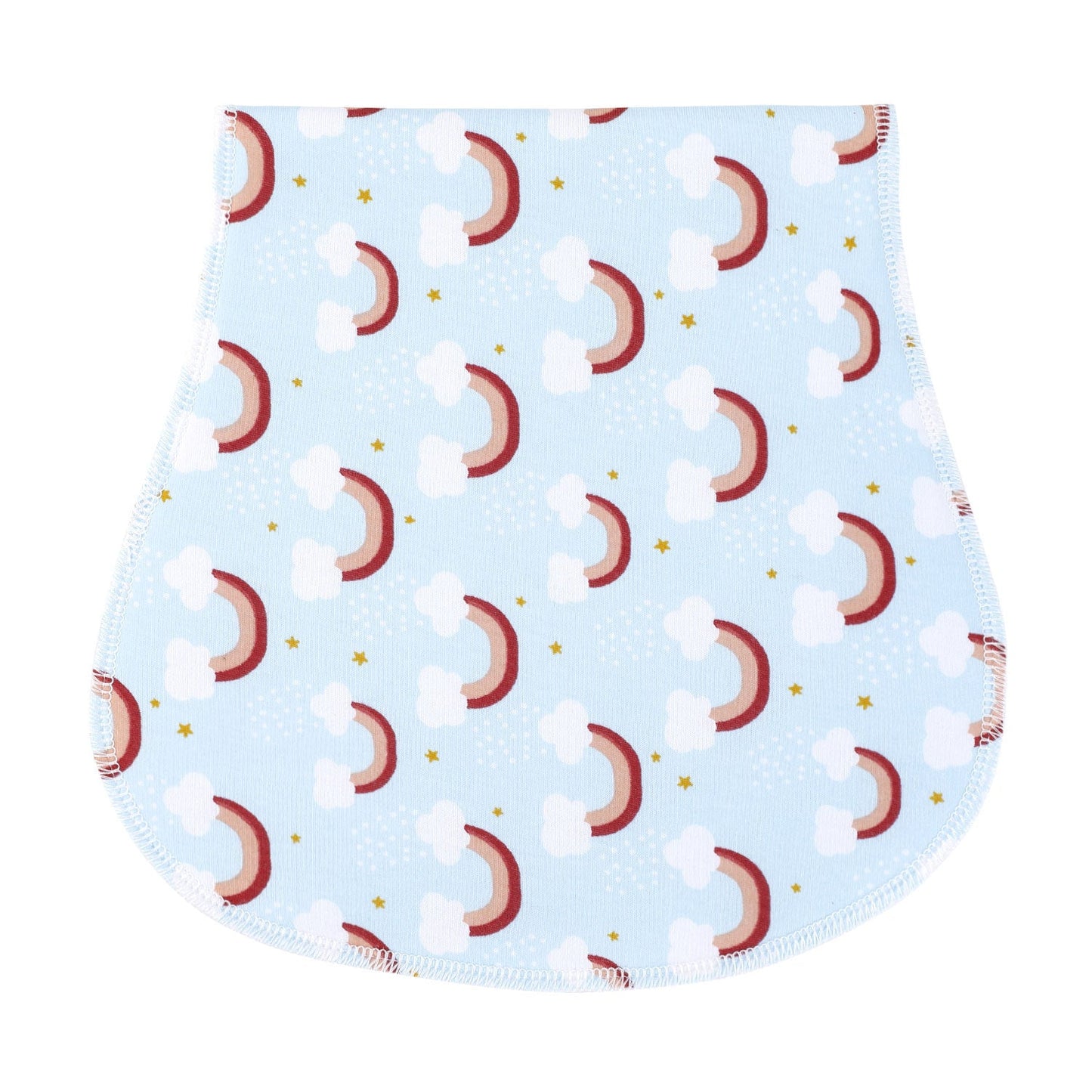 Children's breastfeeding and sweat-absorbent towel bib
