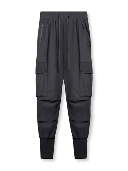 Men's Plus Size Drawstring Joggers with Pockets