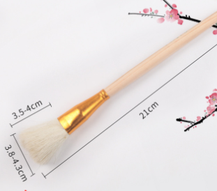 Painting Pen Soft Wool Brush for Watercolor & Oil Tracing on Ceramic Surfaces