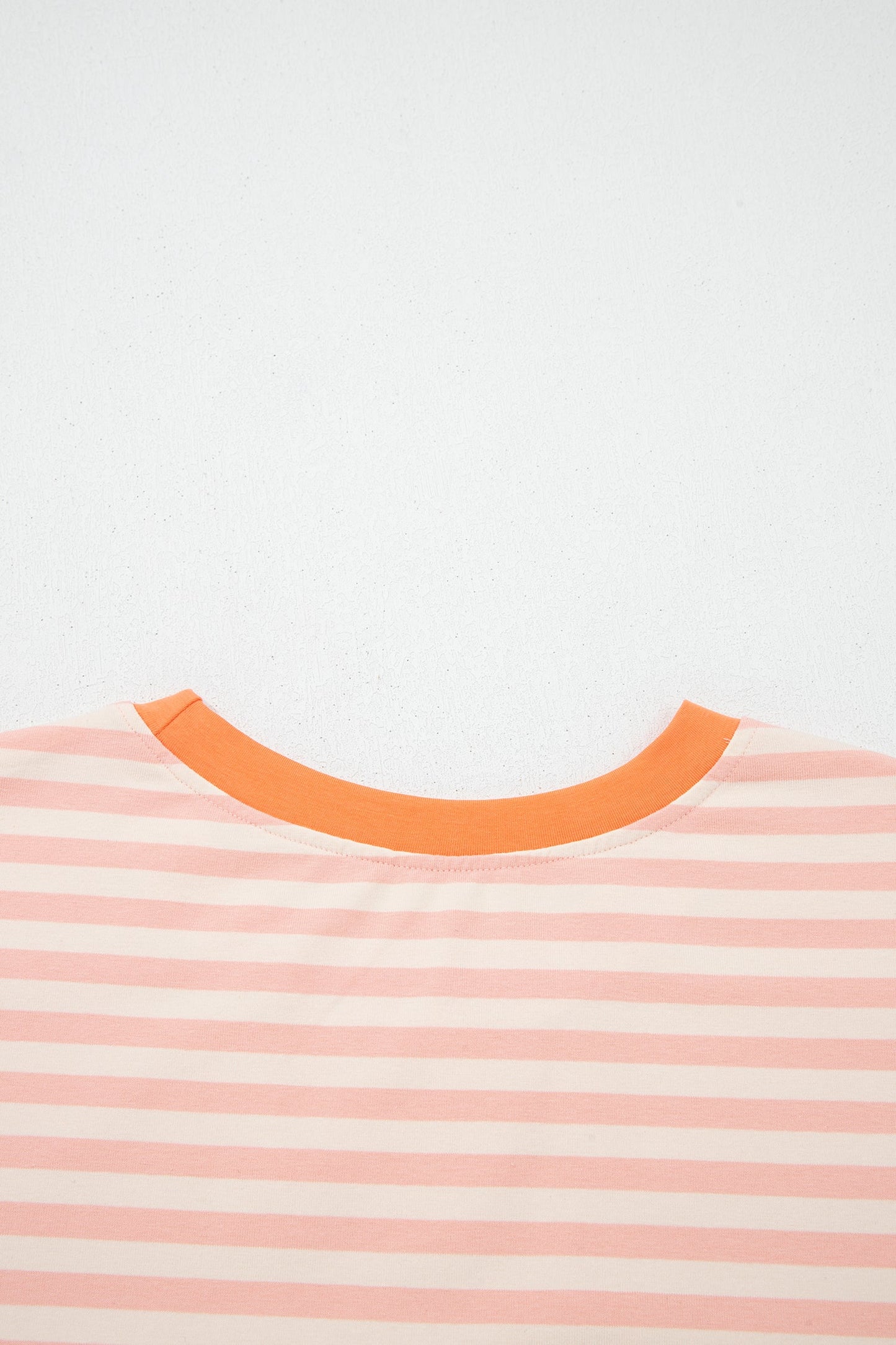 Adelina Stripe Contrast Loose Tee Set