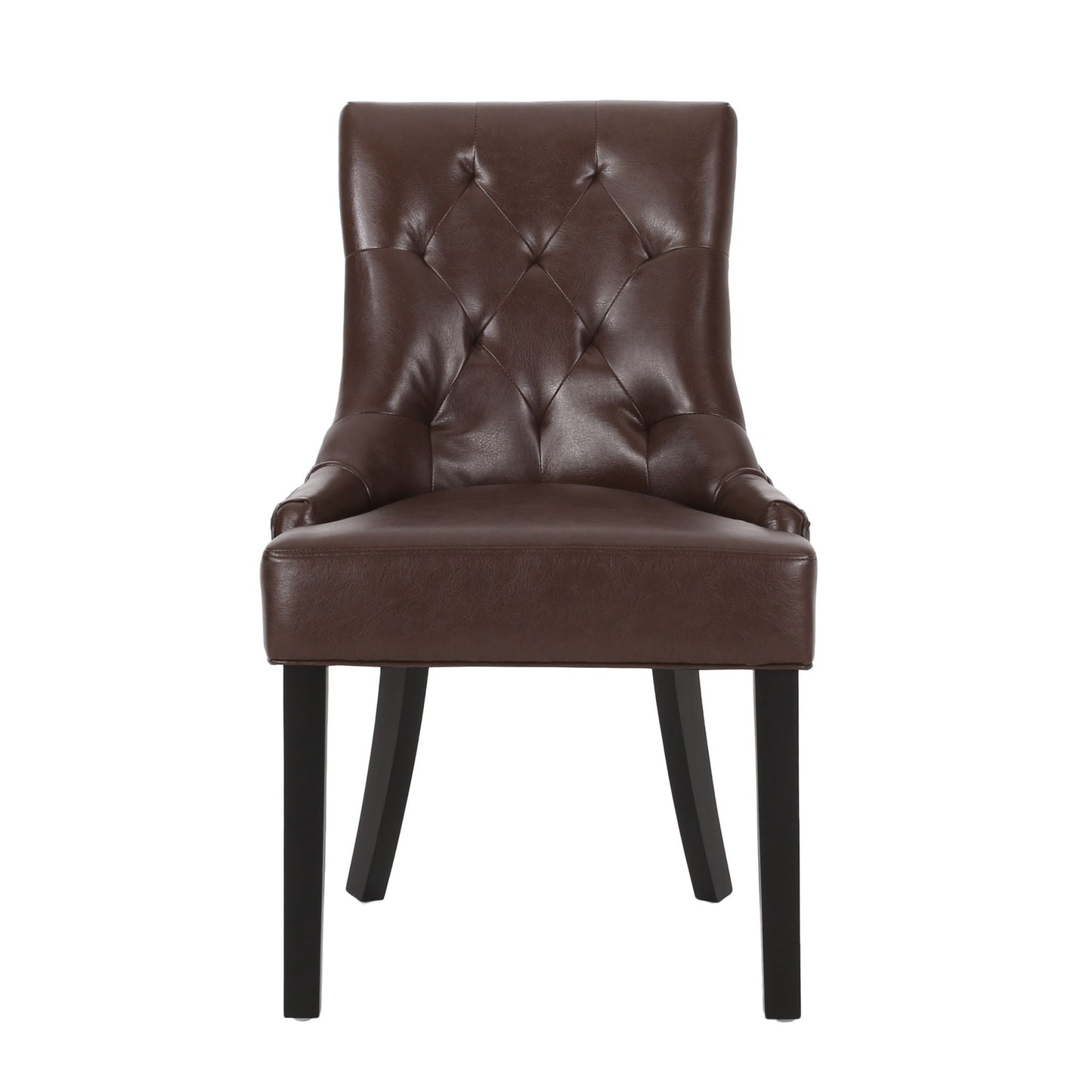 Cheney Contemporary Dining Chair Tufted Upholstery (Set of 2)