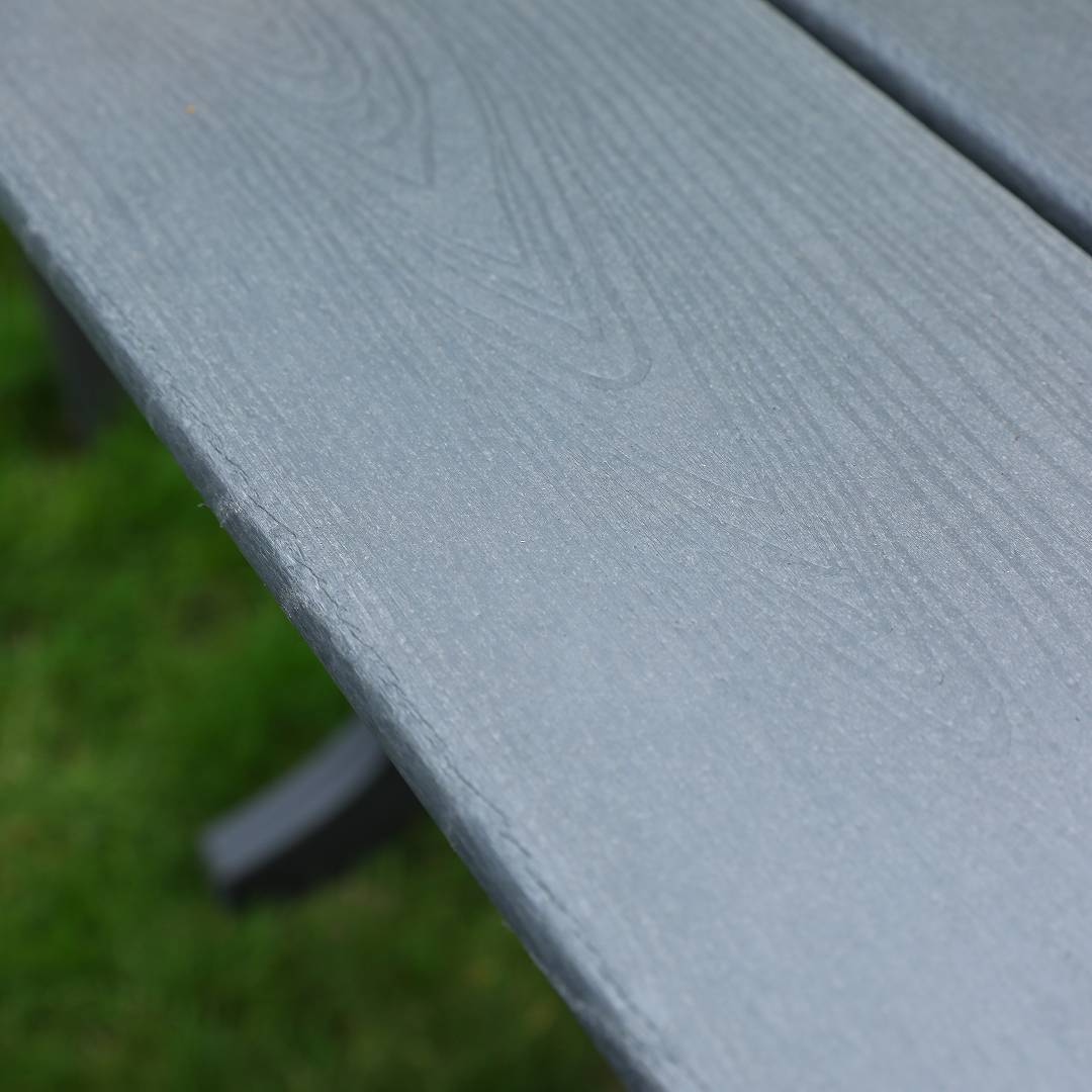 HDPE Outdoor Terrace Dining Chair Set of 2