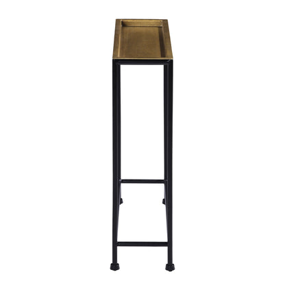 Trenton - Accent Side Table - Antique Bronze