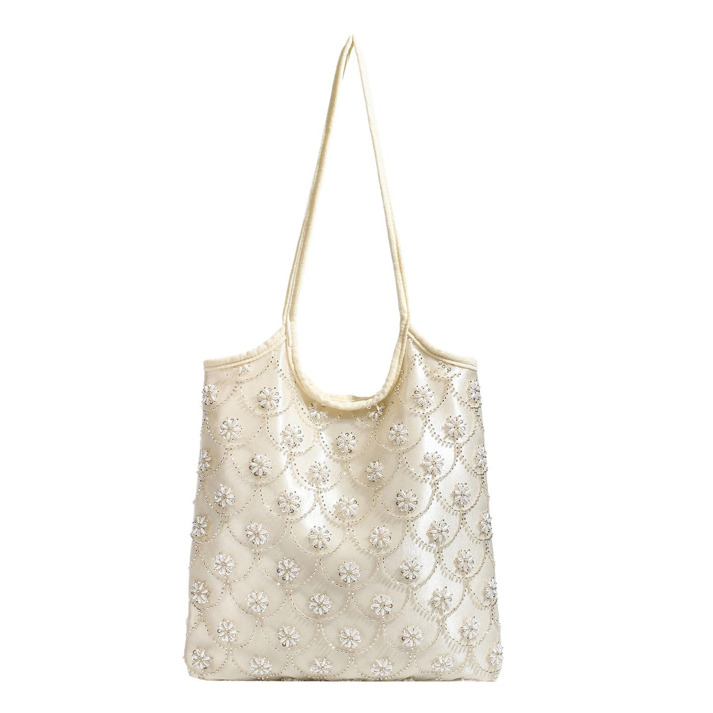 Embroidered Beaded Versatile Single-shoulder Bag