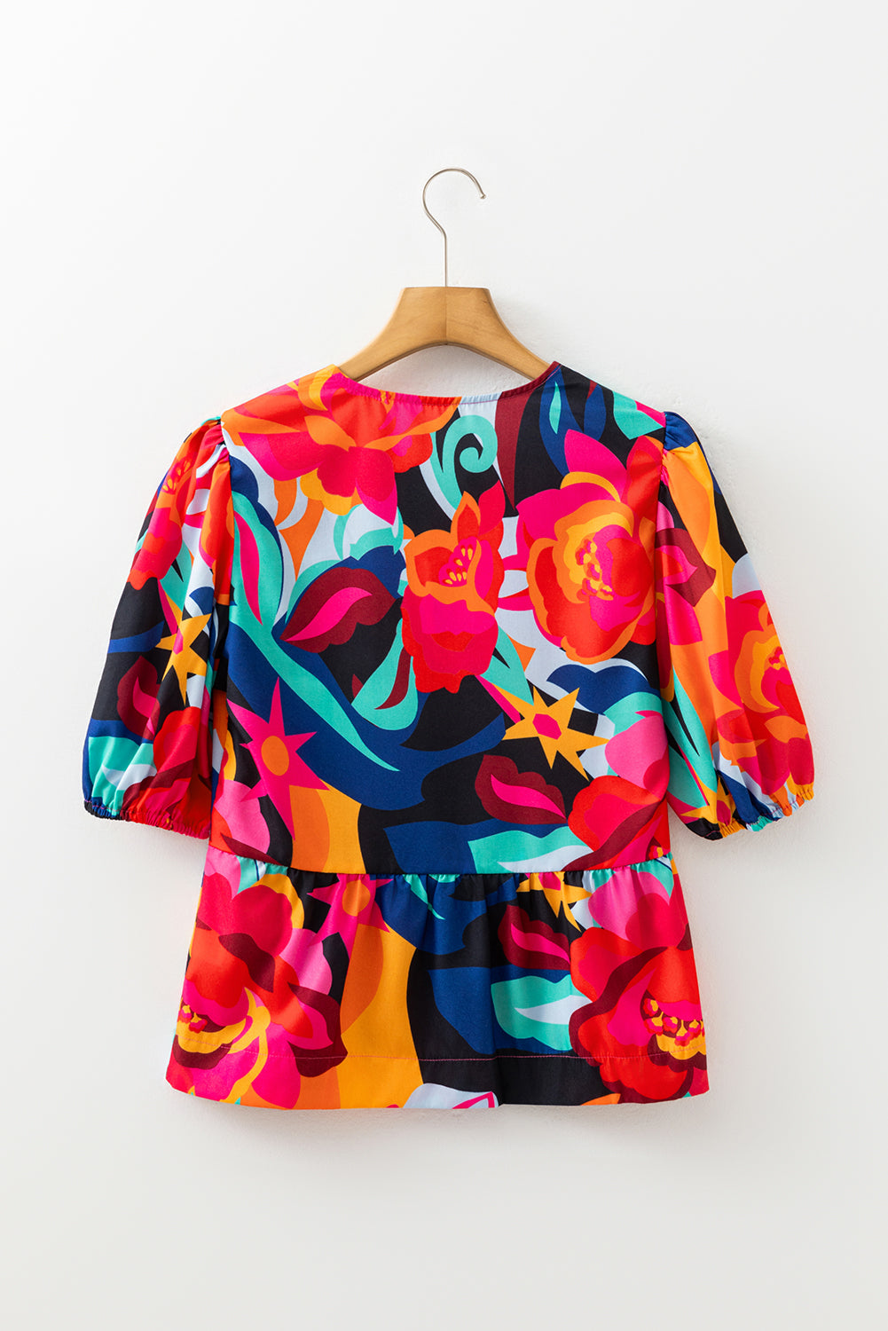 Kylee Puff Sleeve Babydoll Blouse