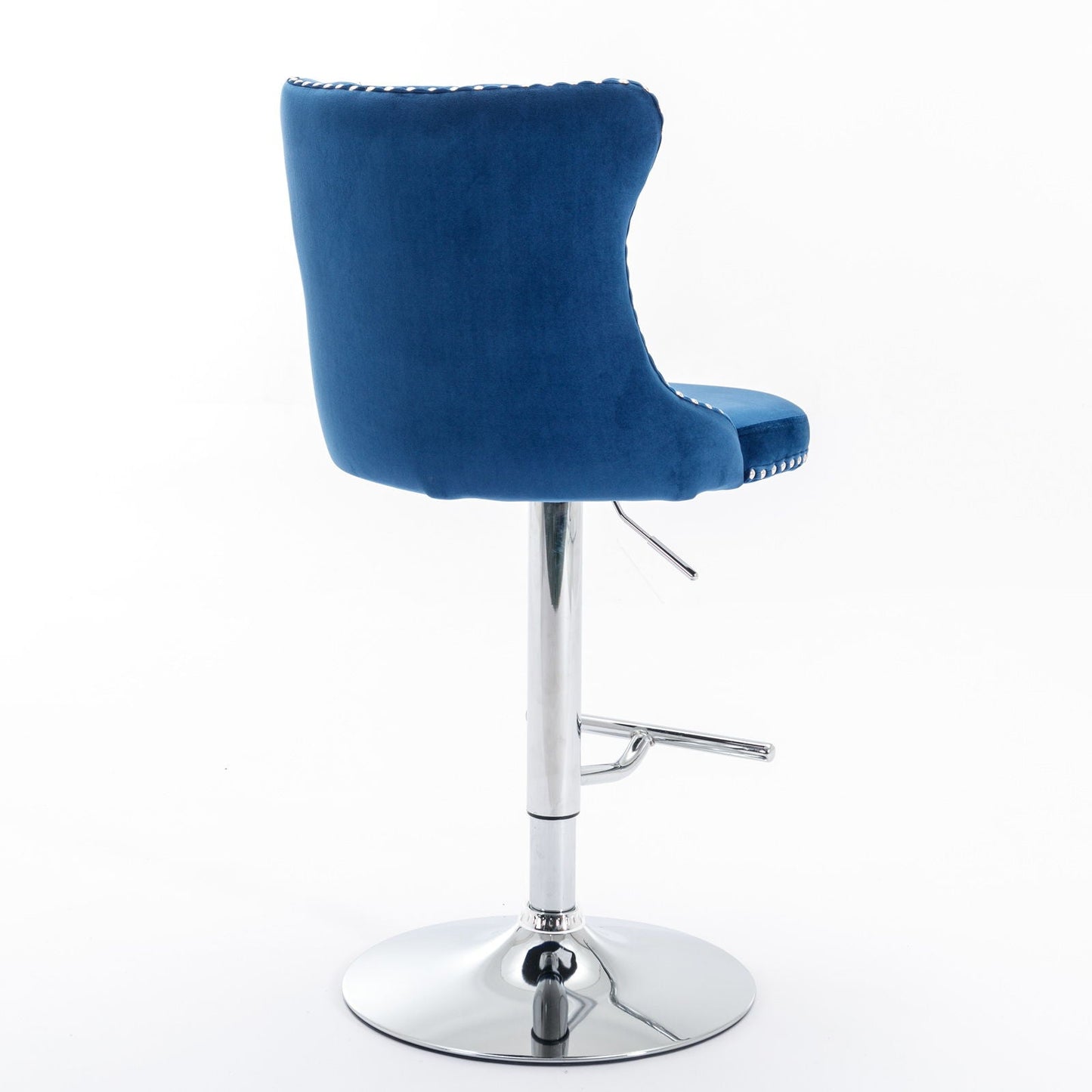 Swivel Adjustable Height Barstools Set of 2