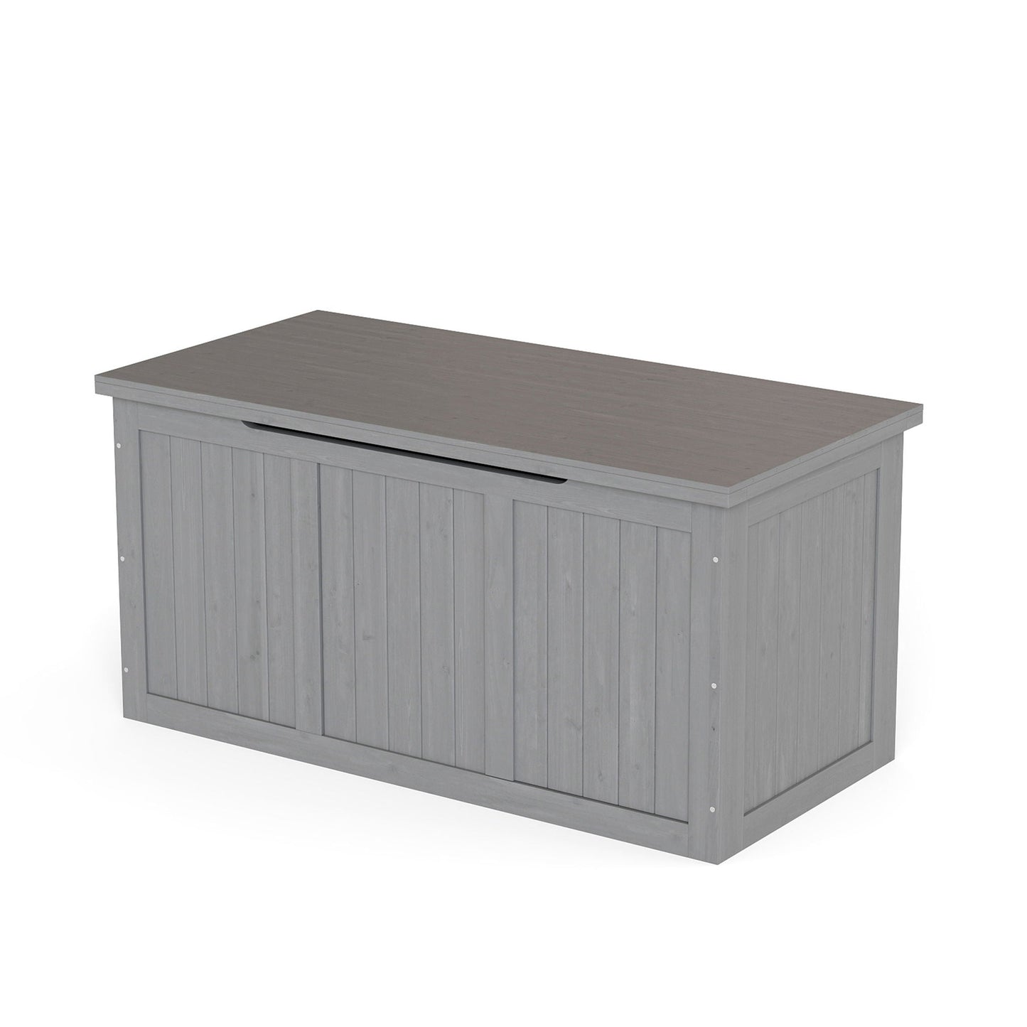 Outdoor Deck Box, Storage With Seat & Table Top