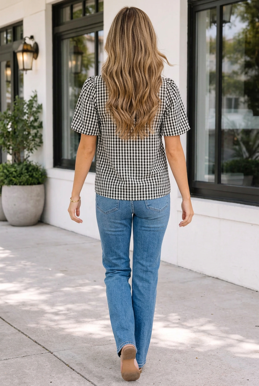 Isabel Sleeve Frilled Blouse