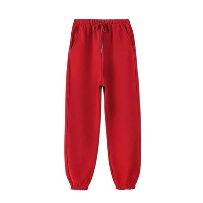 Cozy Luxe Harem Sweatpants with Drawstring