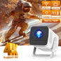 LynCast X1AQ Projector Built in 5W Speaker 1280*720P Android 11  4K 400ANSI Wifi6 BT5.2 Outdoor Portable Projector Home Cinema