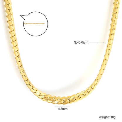 LUXUKISSKIDS Sweet Multicolor Drip-Oil Beads Necklace Women's Bohemia Stylish Clavicle Choker Simple Chain Collier Steel Jewelry