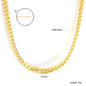 LUXUKISSKIDS Sweet Multicolor Drip-Oil Beads Necklace Women's Bohemia Stylish Clavicle Choker Simple Chain Collier Steel Jewelry