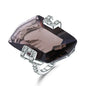GEM'S BALLET 21.20Ct Natura Iolite Blue Mystic Quartz Gemstone Cocktail Rings 925 Sterling Silver Fine Jewelry for Women