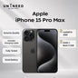 Apple / iPhone 15 Pro Max / A2849 / Genuine Original Apple Device, Authentic Hardware, Free Charging Cable Included Good Condition Refurbished Used Iphone