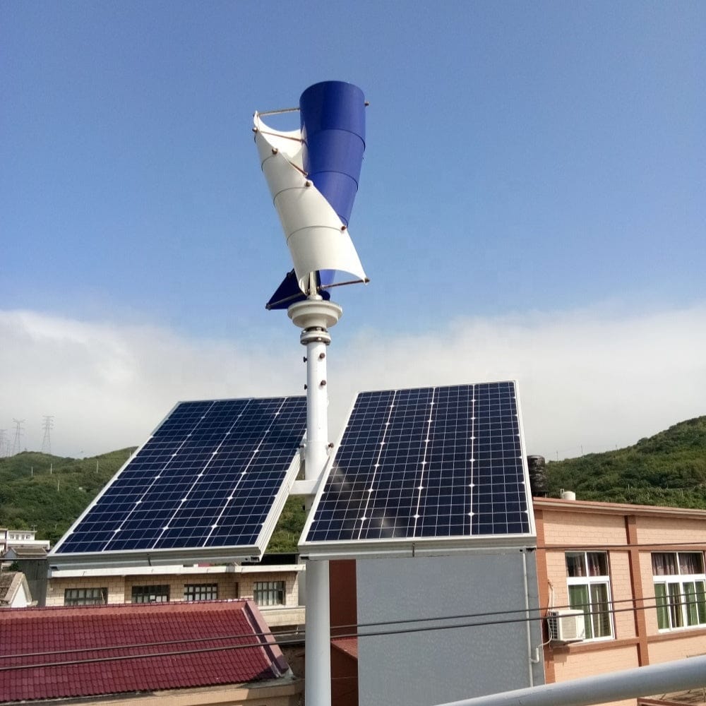 Wind Generator Low Wind Area 2000w 12v 24v Vertical Turbine