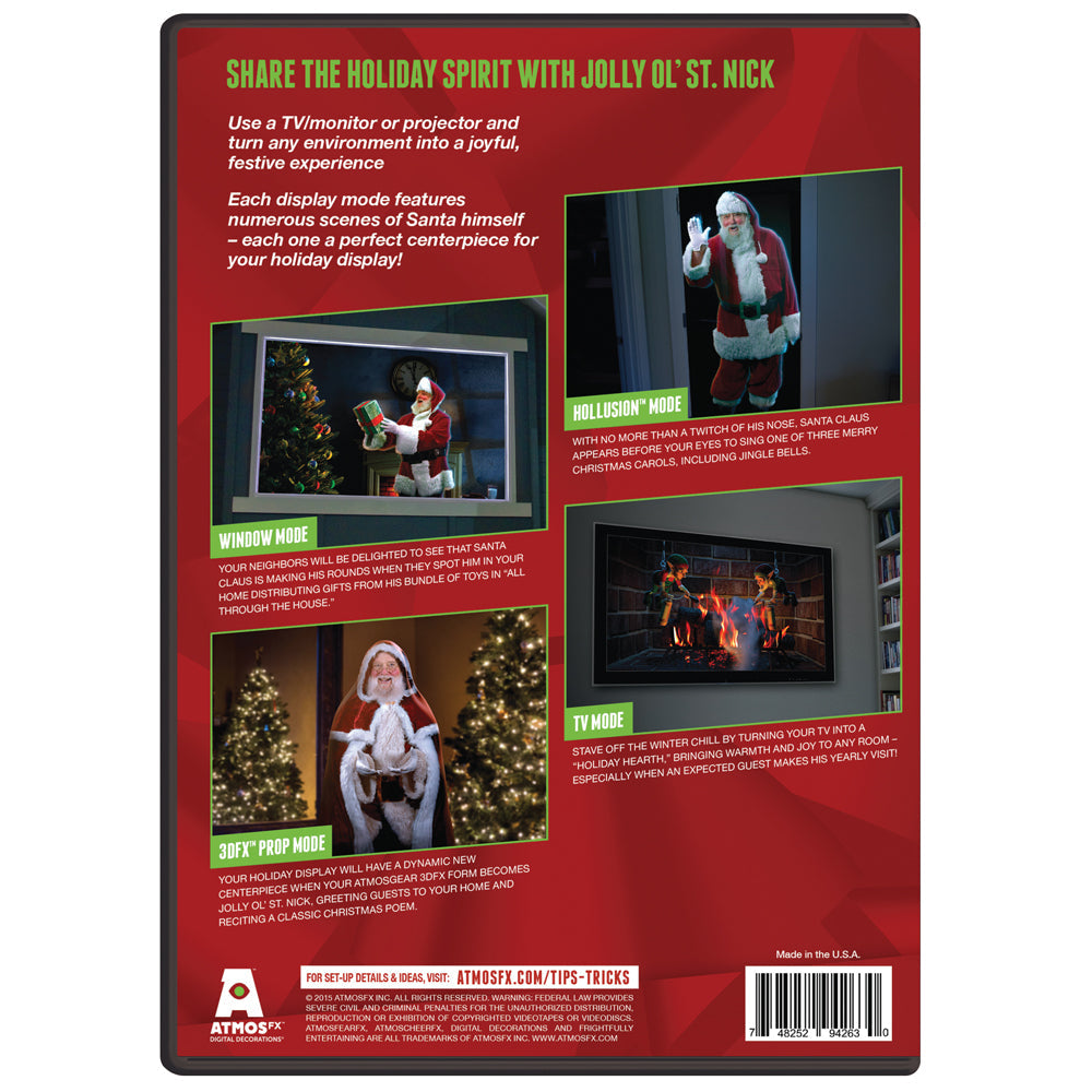 Night Before Christmas Digital Decoration on DVD