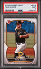 Graded 2023 Topps Bowman Draft Paul Skenes #BD14 Rookie RC Baseball Card PSA 9 Mint
