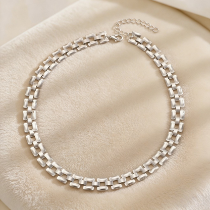 Y-Shaped Layered Necklace & Bracelet Set