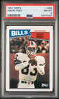 Graded 1987 Topps Andre Reed #365 2nd Year Football Card PSA 8 NM-MT