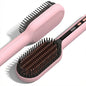 Electric Hair Straightening Brush, 45s Fast Heat-Up, 5 Temp Modes Hot Straightener Comb, 360° Swivel Cord, Smooth Hair, 120-240V