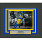 Framed Autographed/Signed Aaron Donald Los Angeles LA Rams 16x20 Football Photo JSA COA #4