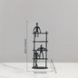 Abstract Climbing Ladder Sculpture for Modern Home Decor