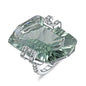 GEM'S BALLET 21.20Ct Natura Iolite Blue Mystic Quartz Gemstone Cocktail Rings 925 Sterling Silver Fine Jewelry for Women