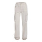 Adjustable Cargo Pants Women Straight Fit Baggy Wide Leg High Waist Pants Pockets Retro Street Style Casual Trousers