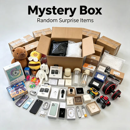 Random Mystery Gift Box – Surprise Accessories Lucky Pack, Best Value Blind Box, Fun Unboxing Unique Treasures