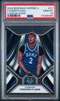 Graded 2024 Topps Bowman Chrome U Cooper Flagg #CI1 Campus Icons Rookie RC Basketball Card PSA 10 Gem Mint