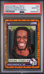 Graded 2024 Panini Score-A-Treat Marvin Harrison Jr #38 Rising Stars Pumpkin Rookie RC Football Card PSA 10 Gem Mint