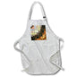 Apron - Autumnal color palette with grunge texture added to geometric graphic. Designs - Graphic Design
