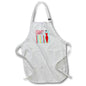 Apron - Image of Word Charisma with Striped Background – Charisma