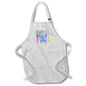 Apron - Image of Word Determined with Striped Background Weightlifter – Charisma