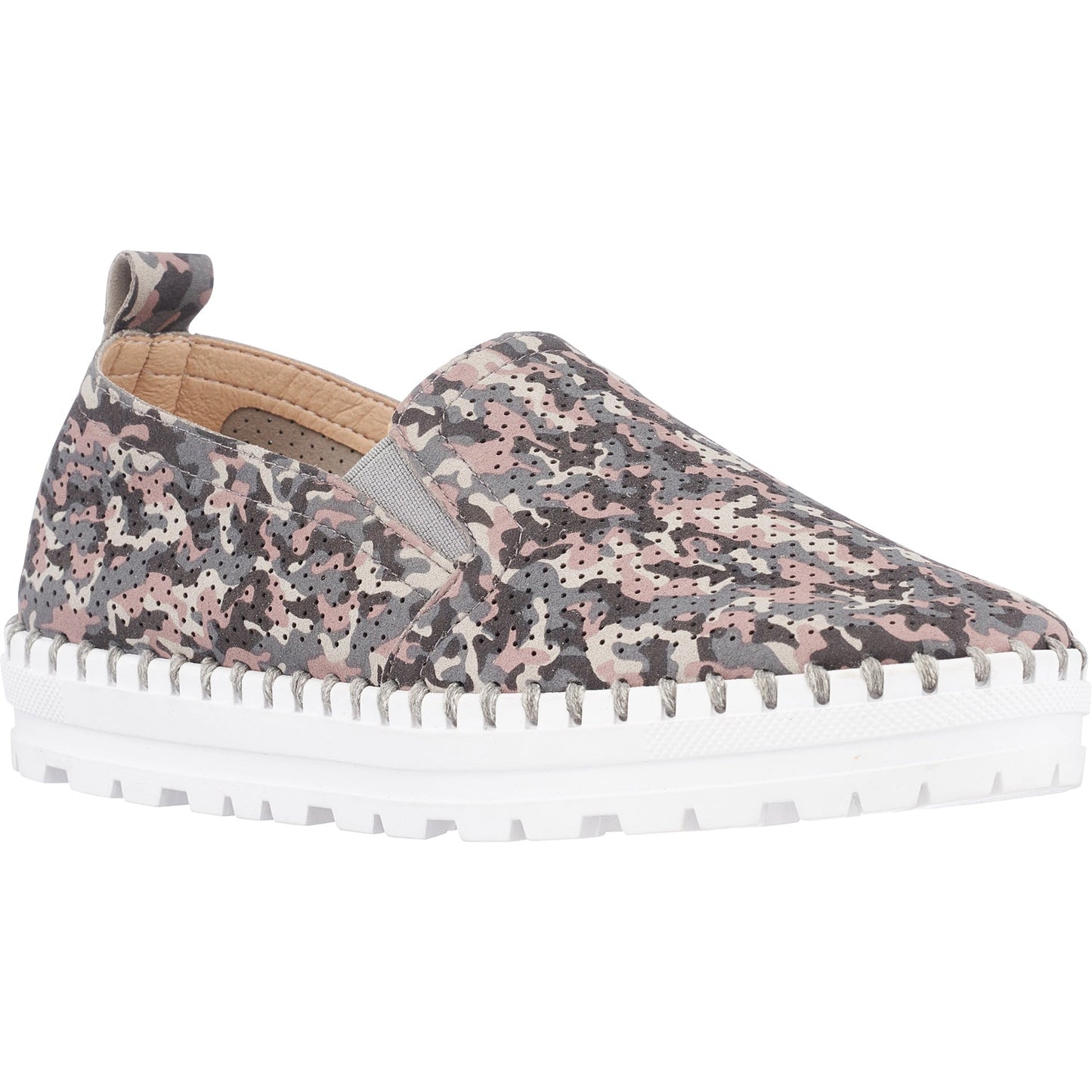 Aroma Grey Platform Sneakers