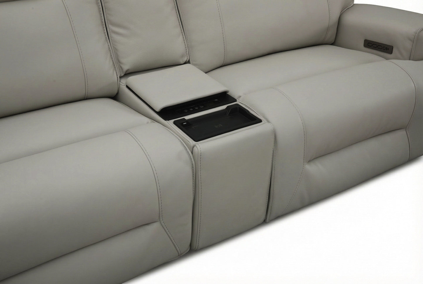 Atlas Fog 3-Piece Power Reclining Living Room Set
