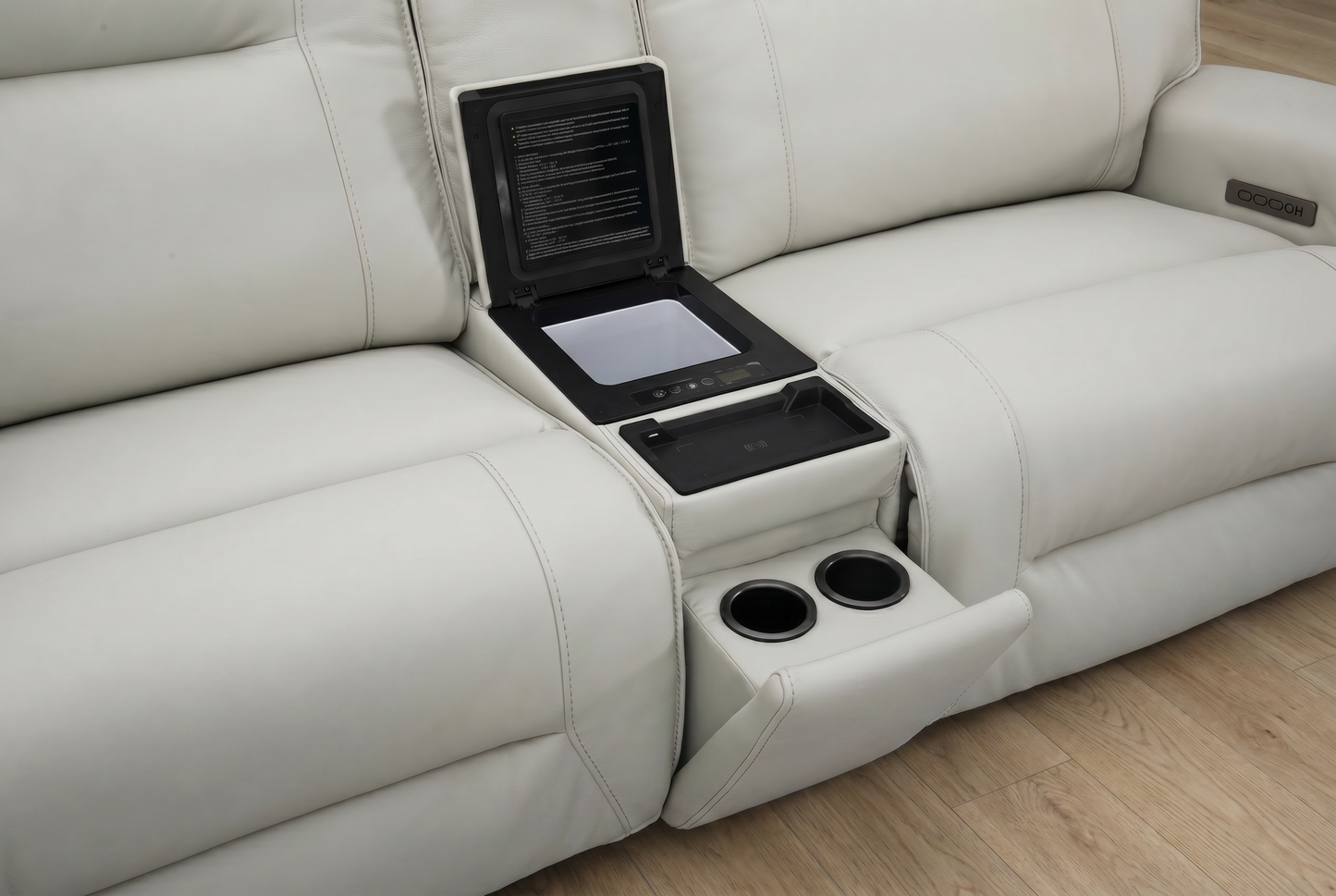 Atlas Fog 3-Piece Power Reclining Living Room Set