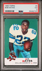Graded 1969 Topps Bob Hayes #6 Football Card PSA 3 Very Good