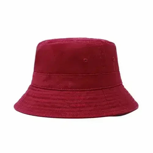 Canvas Bucket Hat - Washed Cotton Moldable Brim - UPF Sun Protection