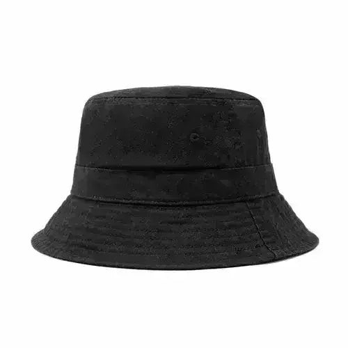 Canvas Bucket Hat - Washed Cotton Moldable Brim - UPF Sun Protection
