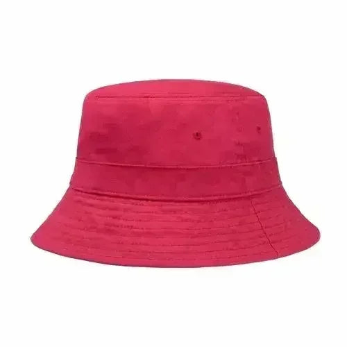 Canvas Bucket Hat - Washed Cotton Moldable Brim - UPF Sun Protection