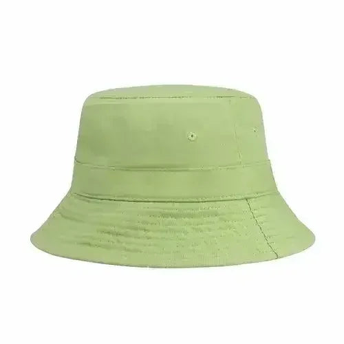 Canvas Bucket Hat - Washed Cotton Moldable Brim - UPF Sun Protection