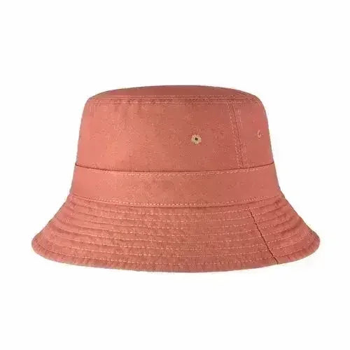 Canvas Bucket Hat - Washed Cotton Moldable Brim - UPF Sun Protection