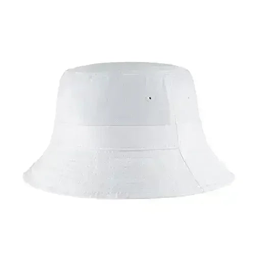 Canvas Bucket Hat - Washed Cotton Moldable Brim - UPF Sun Protection